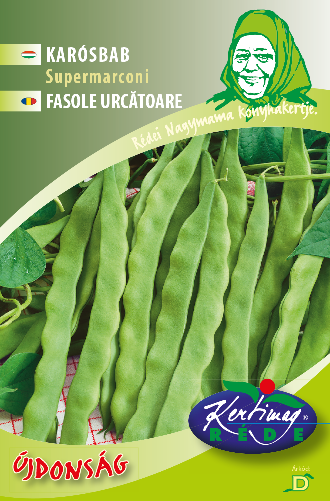 Bab Super marconi zöld,lapos 30g