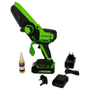 Greenworks mini ágvágó fűrész akkus