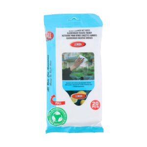 Nedves törlőkendő autós üvegre