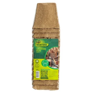 Tőzegcserép 8x8 cm 12 db